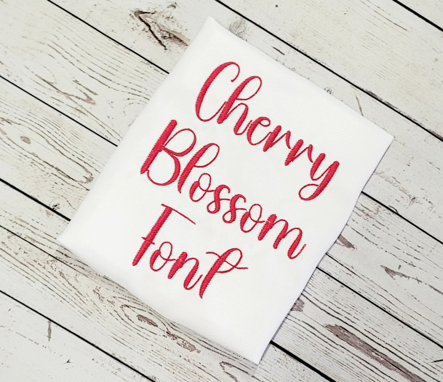 Cherry Blossom Font Machine Embroidery File