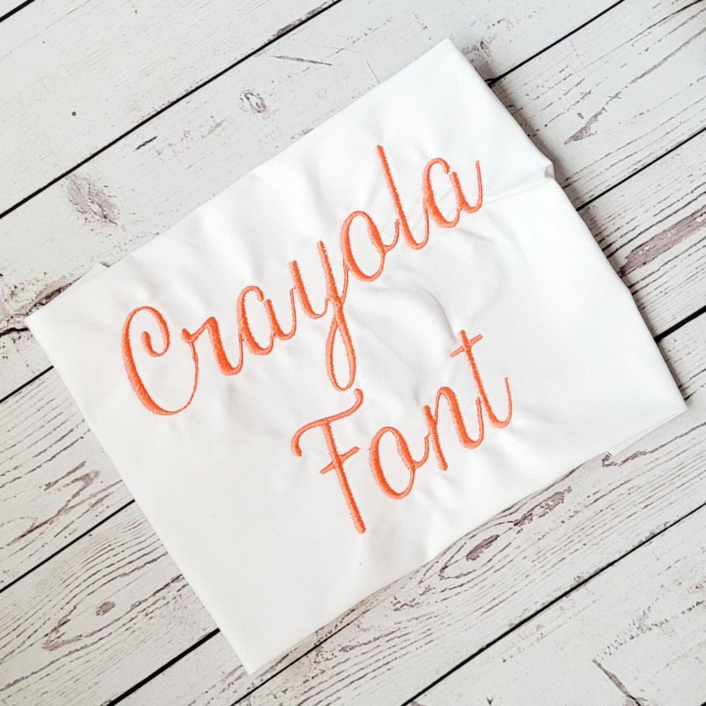 Crayola Font Embroidery Design, Machine Embroidery, Digital Download, Embroidery Font, 6 sizes 0.5 to 3 inch
