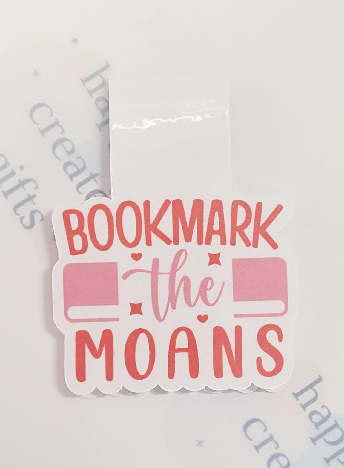 Smut Magnetic Bookmark, Fantasy Bookmark, Magnetic Page Marker, Booktok Gift, Handmade, Gift for Booklovers, Reading Gifts