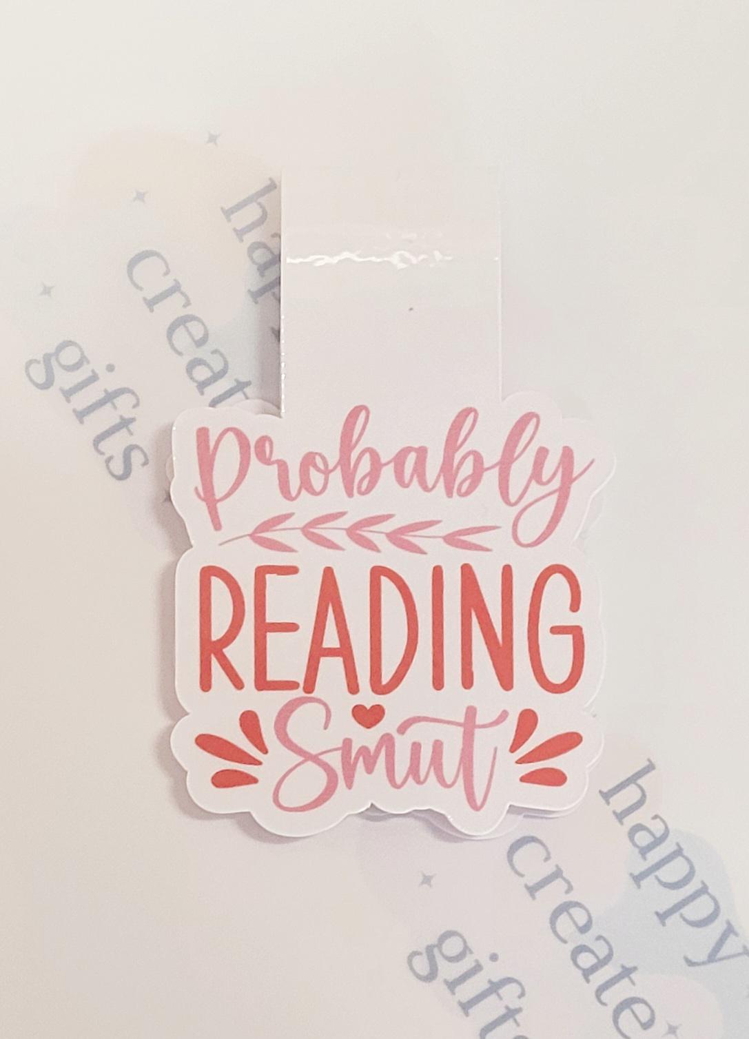 Smut Magnetic Bookmark, Fantasy Bookmark, Magnetic Page Marker, Booktok Gift, Handmade, Gift for Booklovers, Reading Gifts