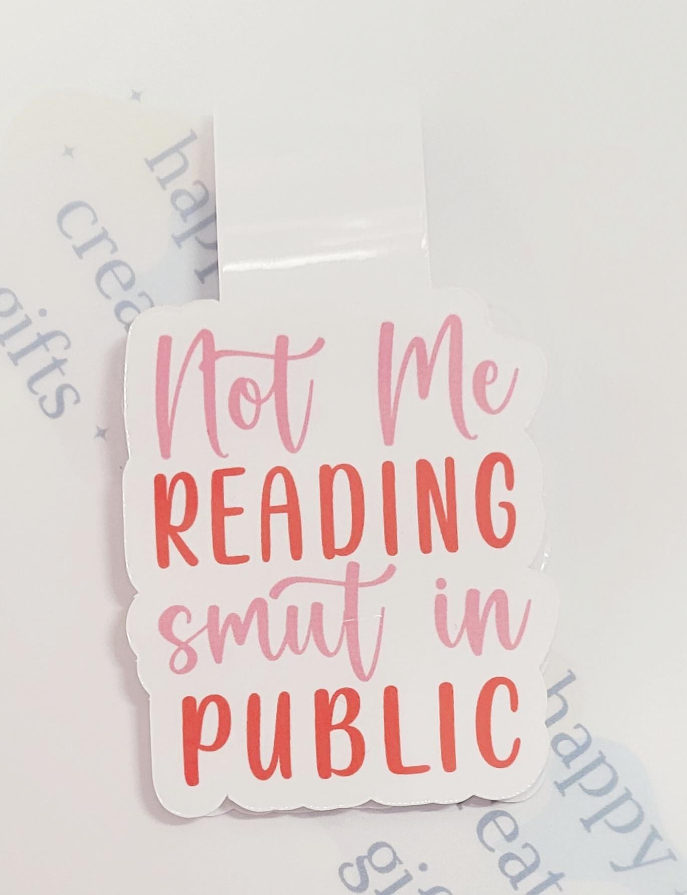 Smut Magnetic Bookmark, Fantasy Bookmark, Magnetic Page Marker, Booktok Gift, Handmade, Gift for Booklovers, Reading Gifts