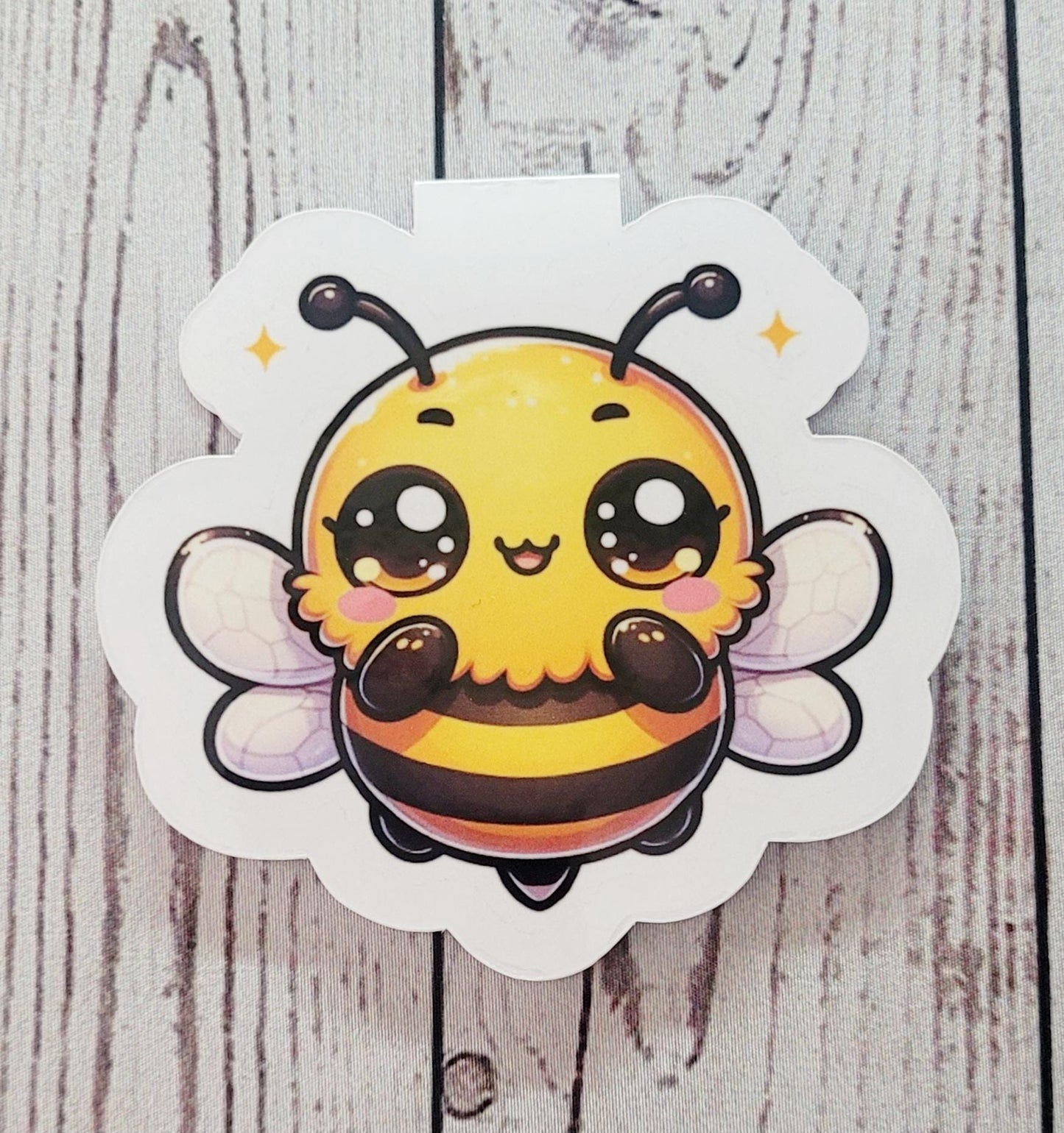 Cute Bee Magnetic Bookmark, Cute Bookmark, Magnetic Page Marker, Bookish Gift, Handmade, Gift for Booklovers, Reading Gifts