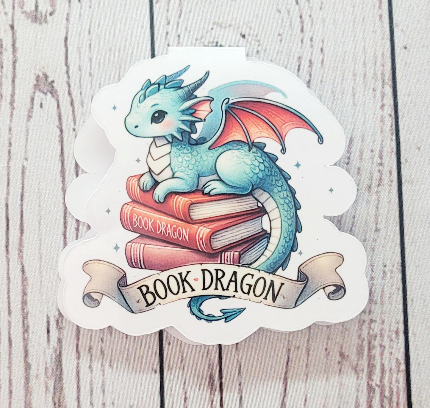 Cute Book Dragon Magnetic Bookmark, Cute Bookmark, Magnetic Page Marker, Bookish Gift, Handmade, Gift for Booklovers, Reading Gifts