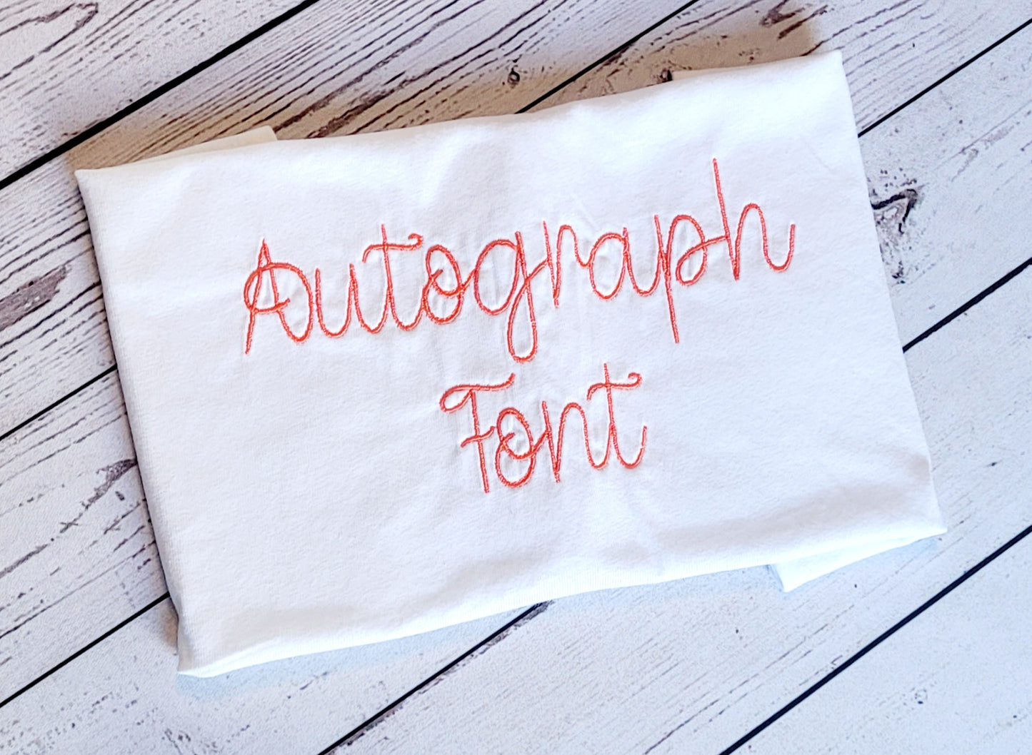 Autograph Native BX Embroidery File