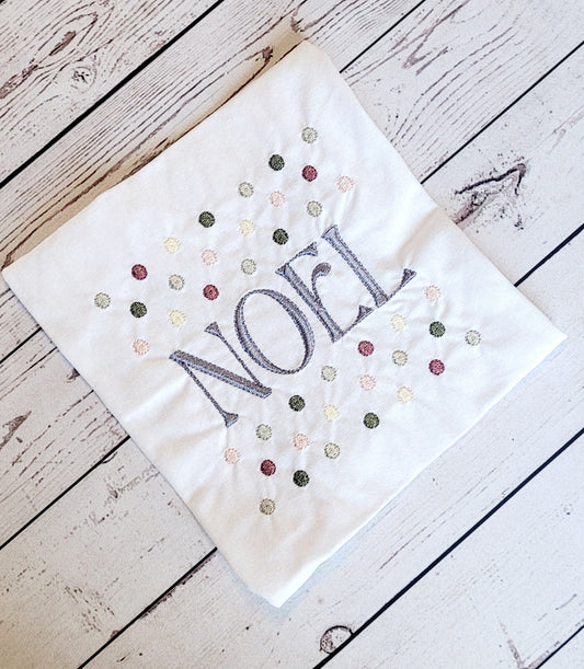 Noel Christmas Embroidery Design