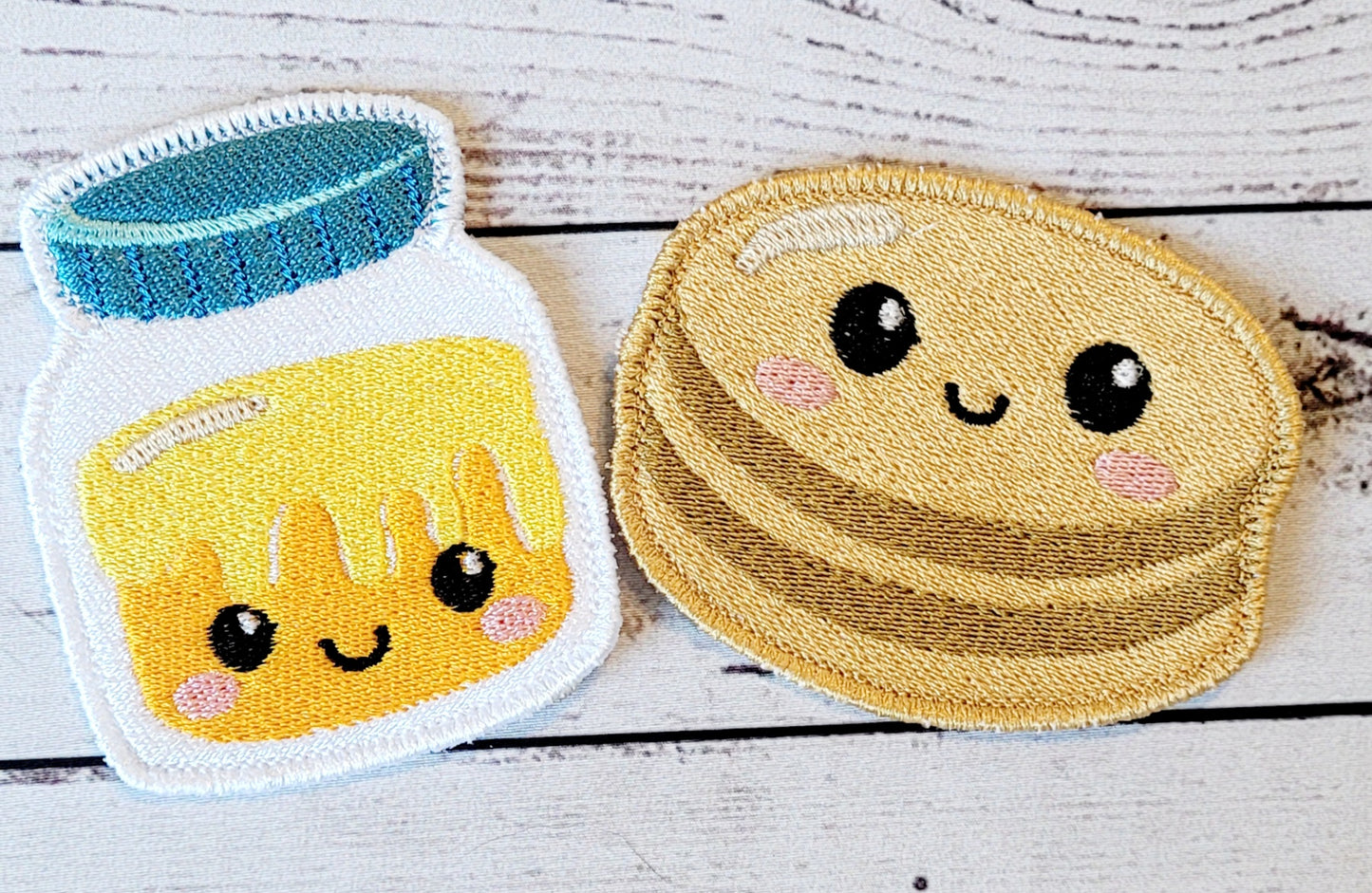 Honey and Pancakes Iron on Patches