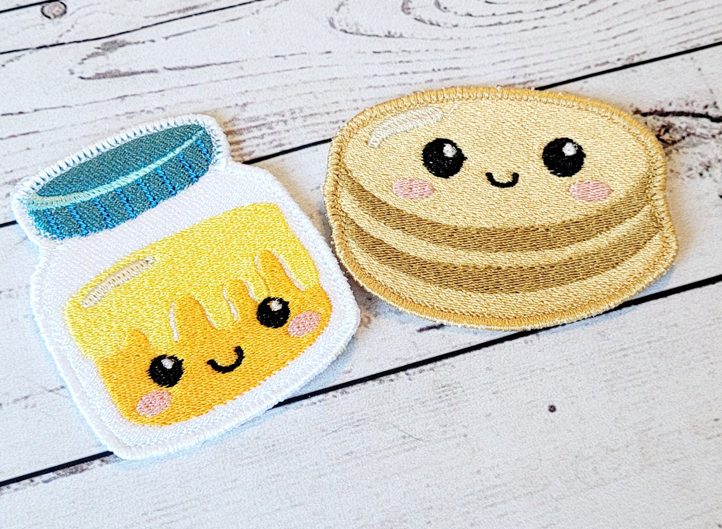 Honey and Pancakes Iron on Patches