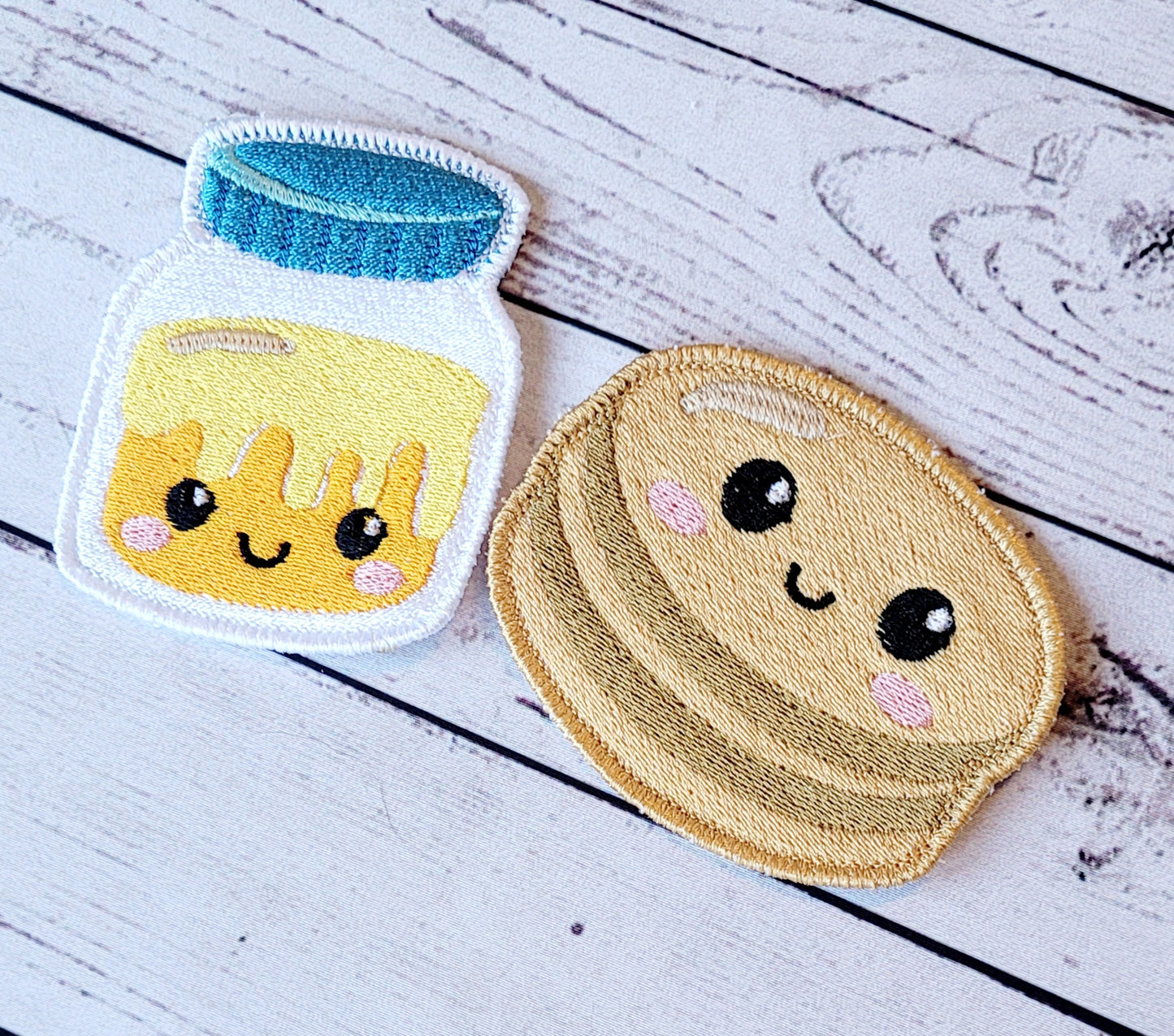 Honey and Pancakes Iron on Patches