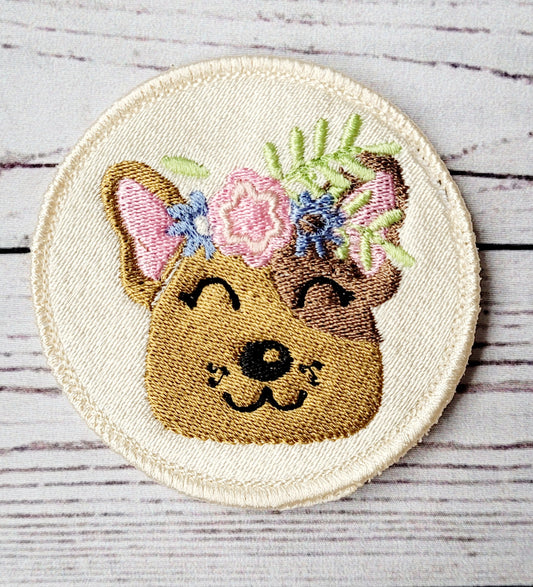 Cute Dog 7 Patch Embroidery Design