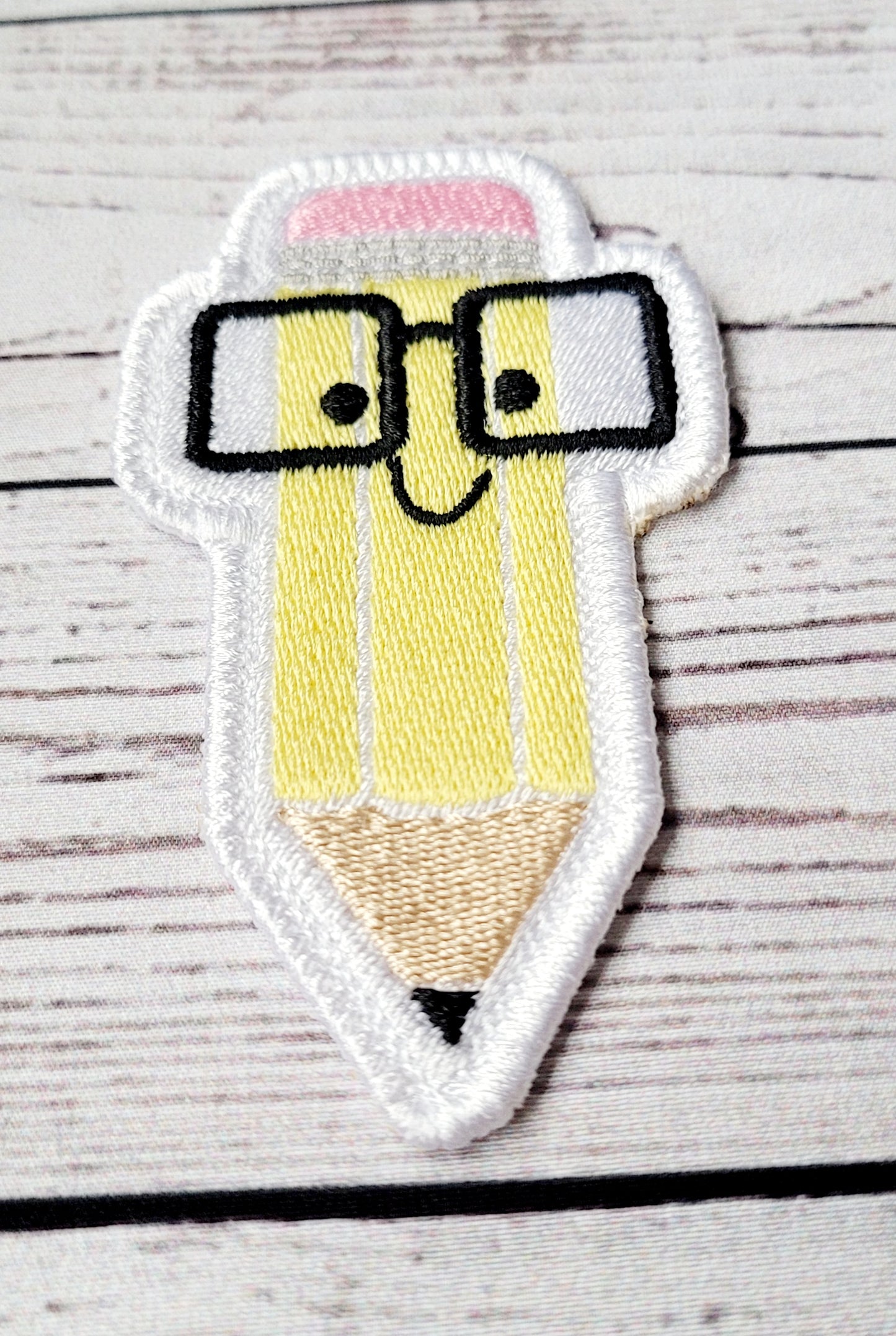 Cute Pencil Iron on Patch