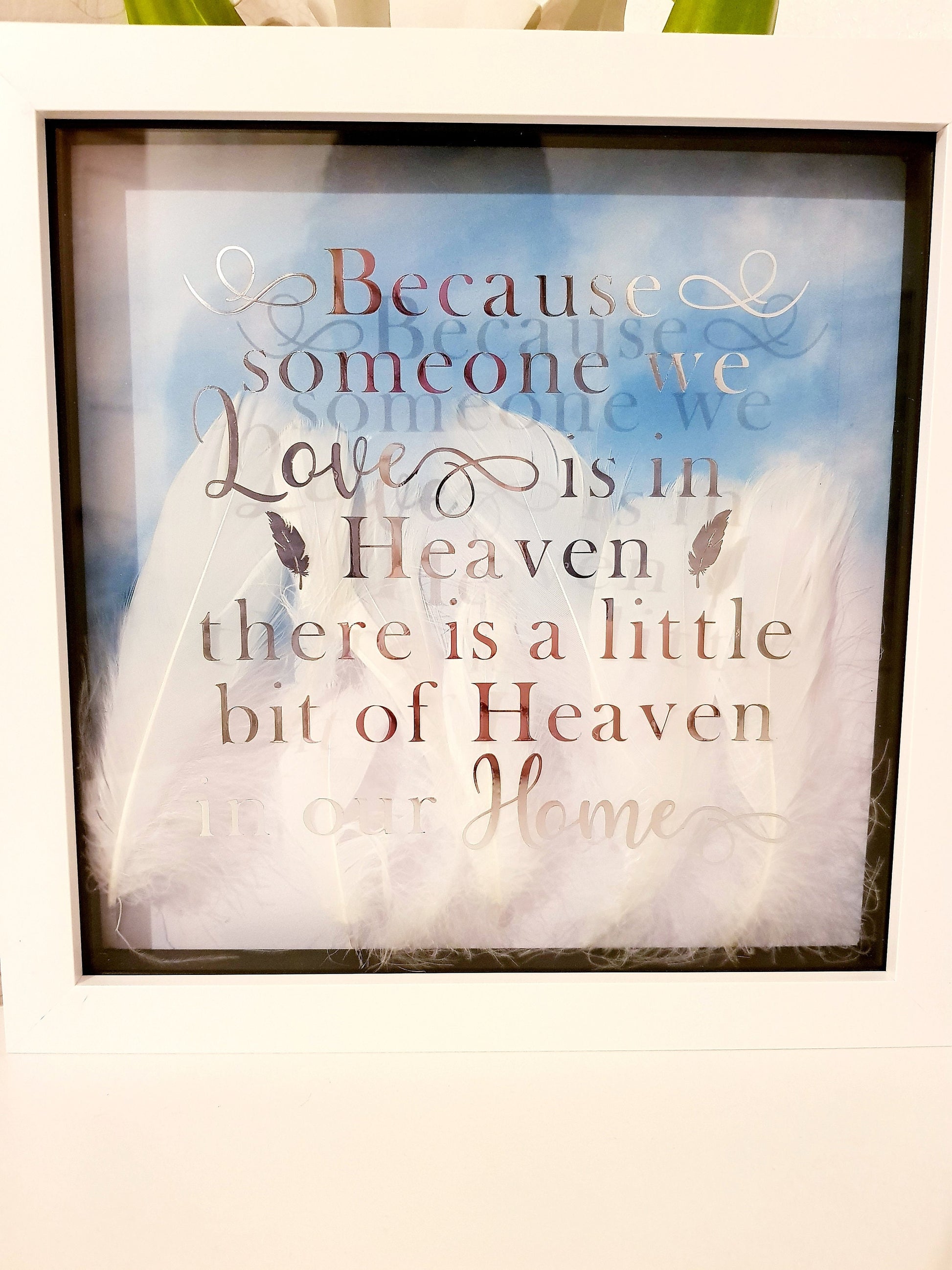 Remember a loved one, bereavement keepsake