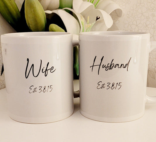 Husband and Wife Mugs