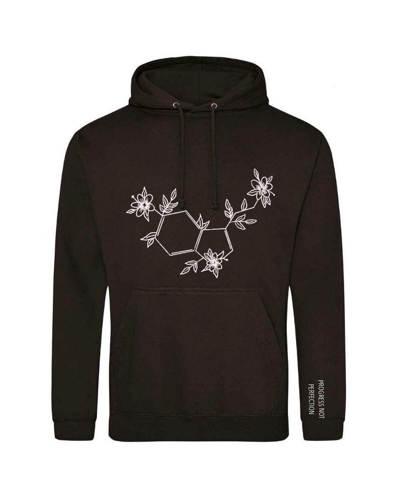 Mental Health Hoodie, Overthinker Embroidered Hoodie