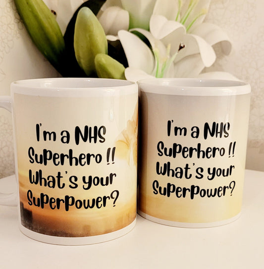 Superhero NHS Mug