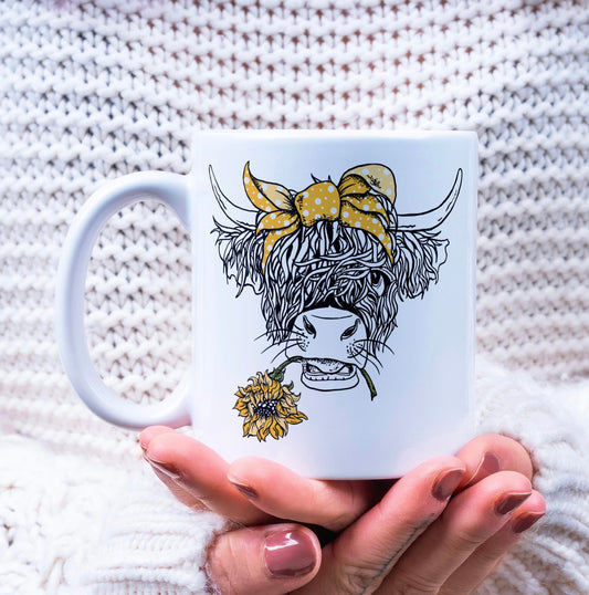 Cow with Bow Mug