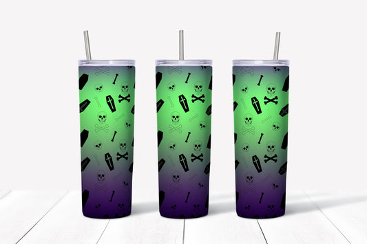 Skulls and Coffins 20oz Tumbler