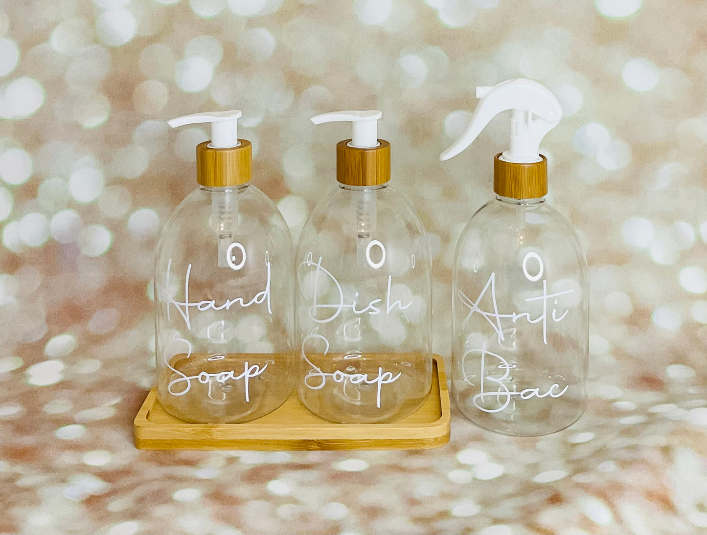 Kitchen Dispenser Bottles