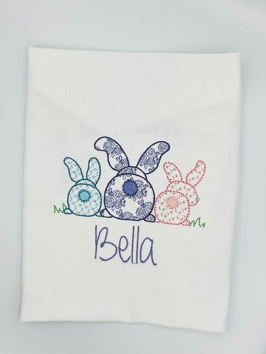 Easter Personalised Childrens T Shirt, Easter T Shirt, Bunny T Shirt, Kids T Shirt, Childrens T Shirt, Girls T Shirt