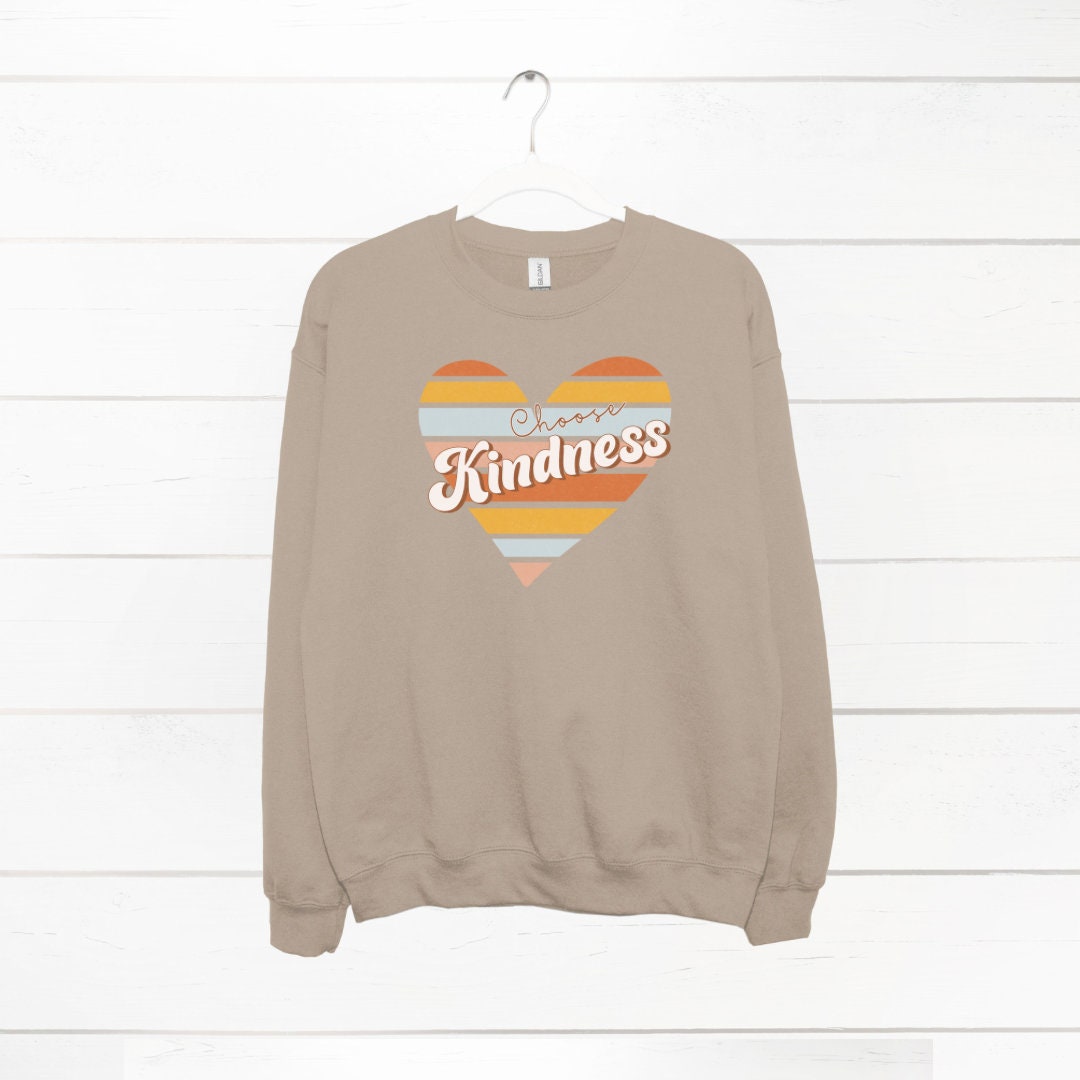 Choose Kindness Sweatshirt, Cute Jumper, Mental Health Sweater, Mental Health Jumper, Gift for Mum, Gift for Her
