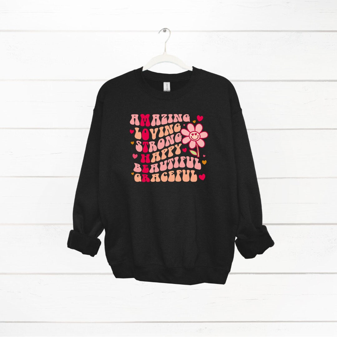 Amazing Mother Sweatshirt, Cute Jumper, Mental Health Sweater, Mental Health Jumper, Gift for Mum, Gift for Her